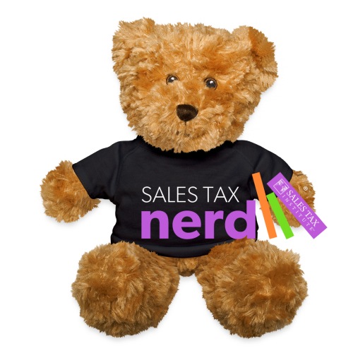 Sales Tax Nerd - Teddy Bear