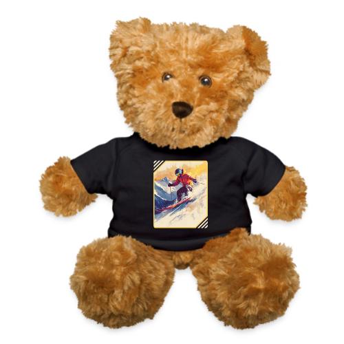 Skiing Through Snow Dreams - Teddy Bear