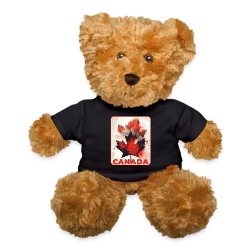 Canada Inked Leaf - Teddy Bear