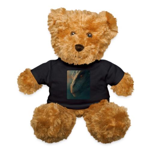 Golden Eye Dragon Close-Up Design - Teddy Bear