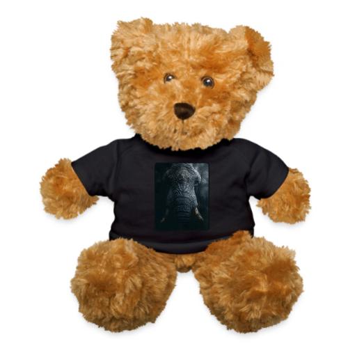 Shadow Elephant Intense Eyes Design - Teddy Bear