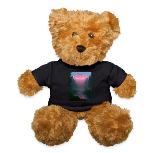 Neon UFO Forest River Design - Teddy Bear