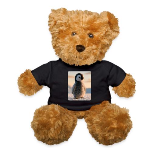 Cute Penguin Chick Sunrise Design - Teddy Bear