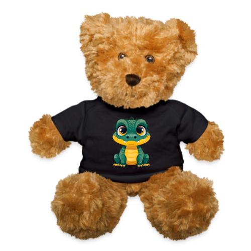 Smiling Cartoon Alligator - Teddy Bear