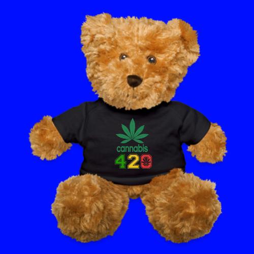 Light Hearted 420 Make It Legal Weed Marijuana - Teddy Bear