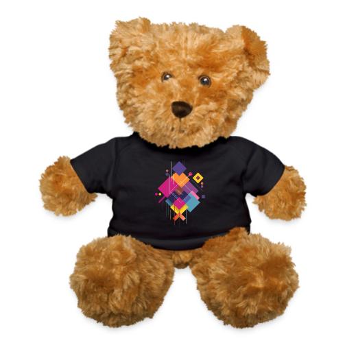 Vibrant Geometry - Teddy Bear