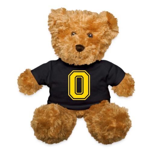 Letter O – Capital Athletic Alphabet Monogram - Teddy Bear