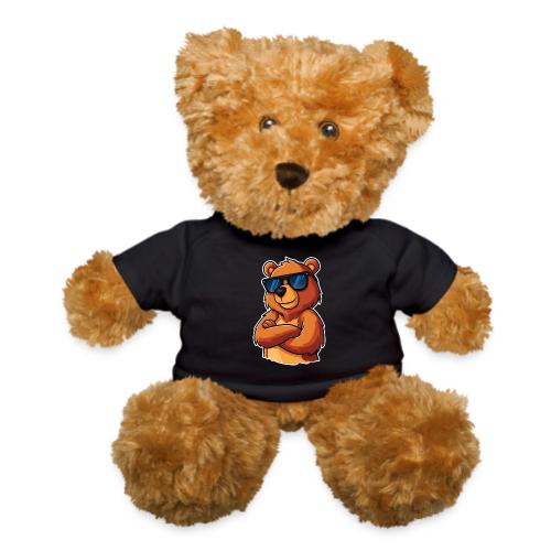 Cool Bear Sunglasses Cartoon Design - Teddy Bear