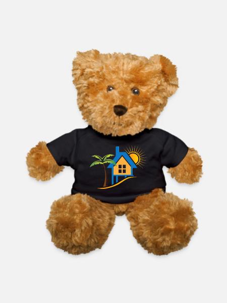 beach house - Teddy Bear - black - Front