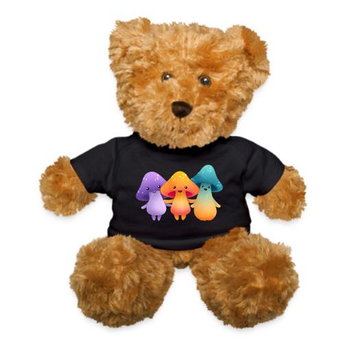 Cheerful Mushroom Friends - Teddy Bear