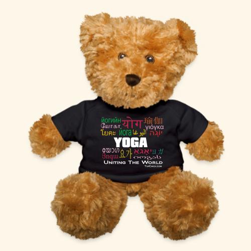 Yoga in different languages - Teddy Bear