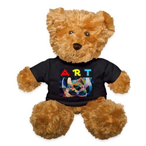 Art of Stripes and Shades - Teddy Bear
