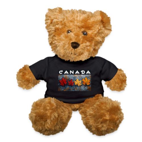 Colorful Canada Style - Teddy Bear