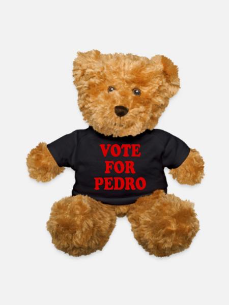 Vote for pedro - Teddy Bear - black