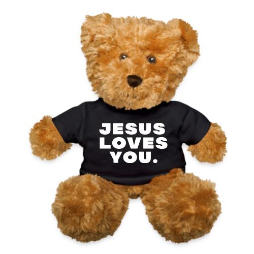 Jesus Loves You • White - Teddy Bear