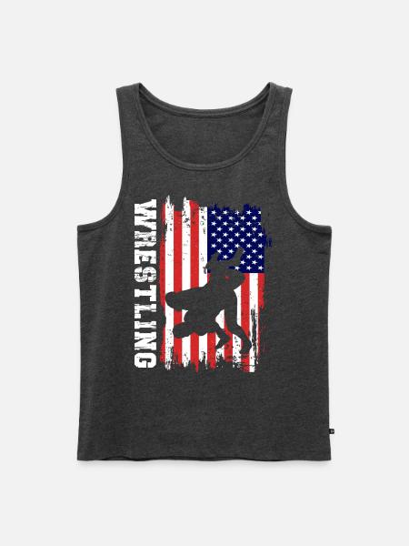 Wrestling - Men's Premium Tank - heather anthracite