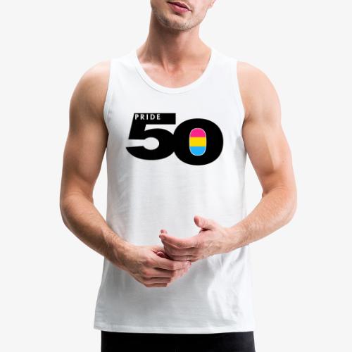 50 Pride Pansexual Pride Flag - Men's Premium Tank