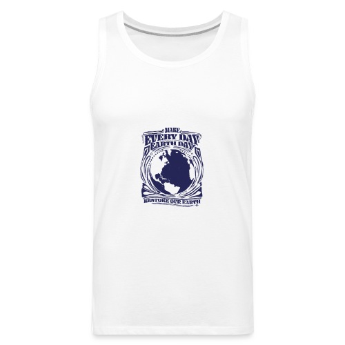 Make every day Earth Day. NAVY - Men's Premium Tank