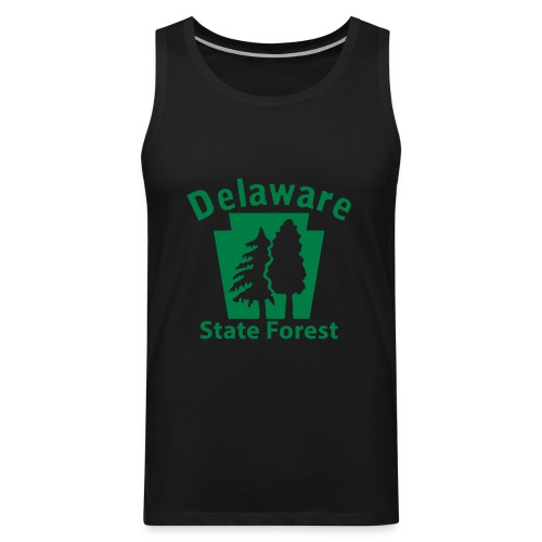 Delaware State Forest Keystone (w/trees) - Men's Premium Tank