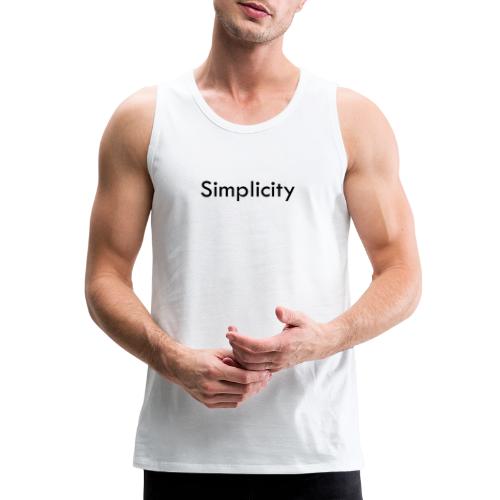 Simplicity - Men's Premium Tank