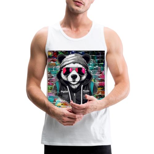 Stylish panda 2 - Men's Premium Tank