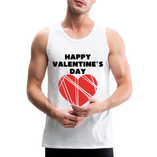 Valentine's Day Fashion February 14, Love Day. - Men's Premium Tank