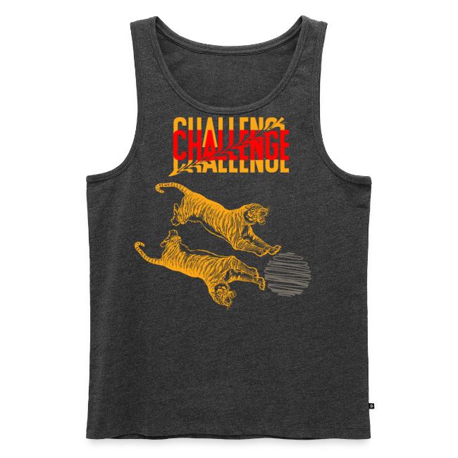 Double tiger fashion, jungle feline animals.