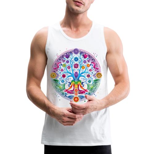 Wellness Collection - Chakra Tree of Life - Men's Premium Tank