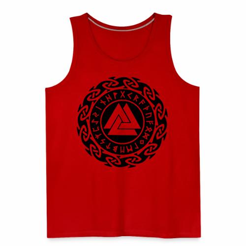 Viking Rune Valknut Wotansknot Gift Ideas - Men's Premium Tank