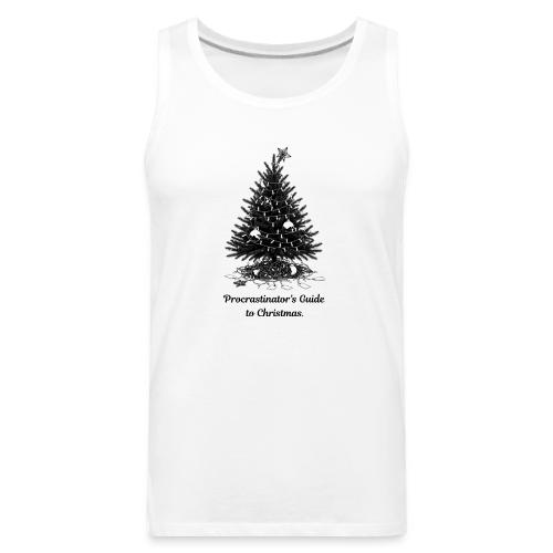 Procrastinator's Guide Christmas T-Shirt - Men's Premium Tank