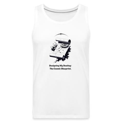 Cosmic Blueprint T-Shirt - Men's Premium Tank