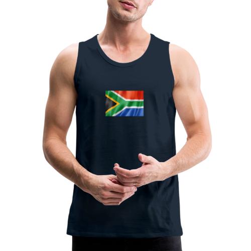 South African National Flag - Men's Premium Tank