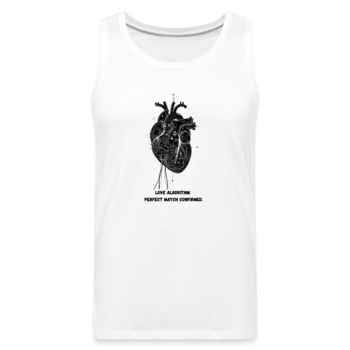 Love Algorithm T-Shirt - Men's Premium Tank