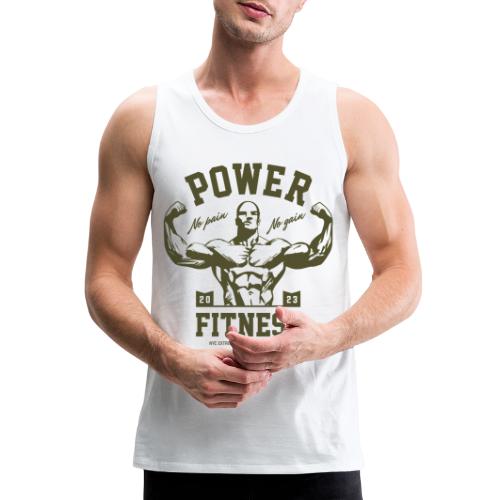 fitness bodybuilding gym - Men's Premium Tank