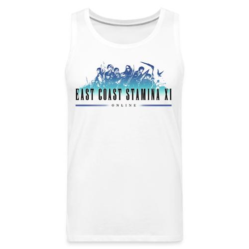 East Coast Stamina 11 (Black Text) - Men's Premium Tank