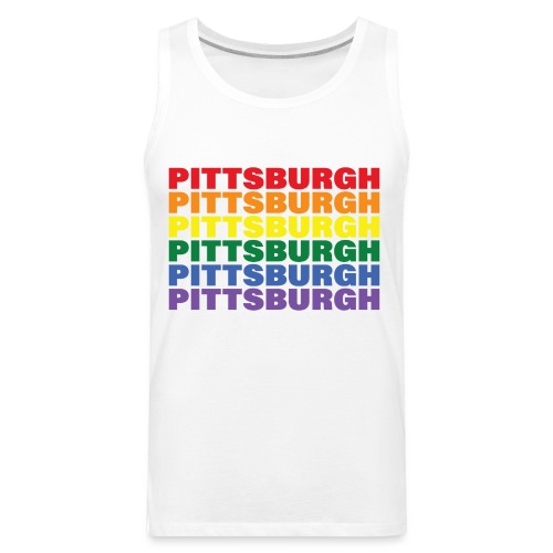Pittsburgh_Pride - Men's Premium Tank