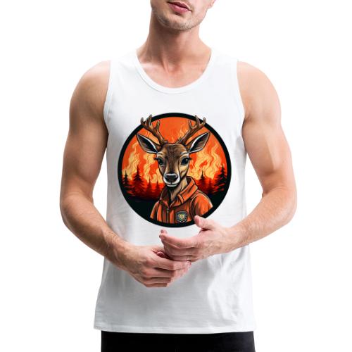 Deer Firefighter - Men's Premium Tank