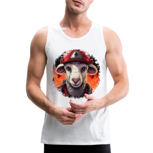 Sheep Firefighter - Men's Premium Tank