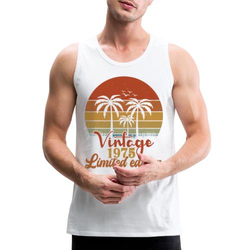 The Years Collection - 1975 Vintage Palm Trees - Men's Premium Tank