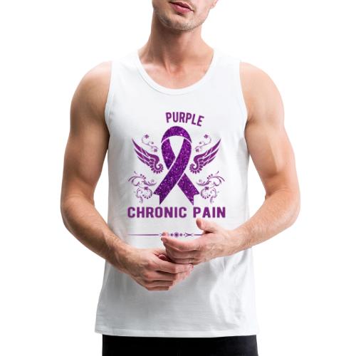 Wellness Collection - Wear Purple for Chronic Pain - Men's Premium Tank