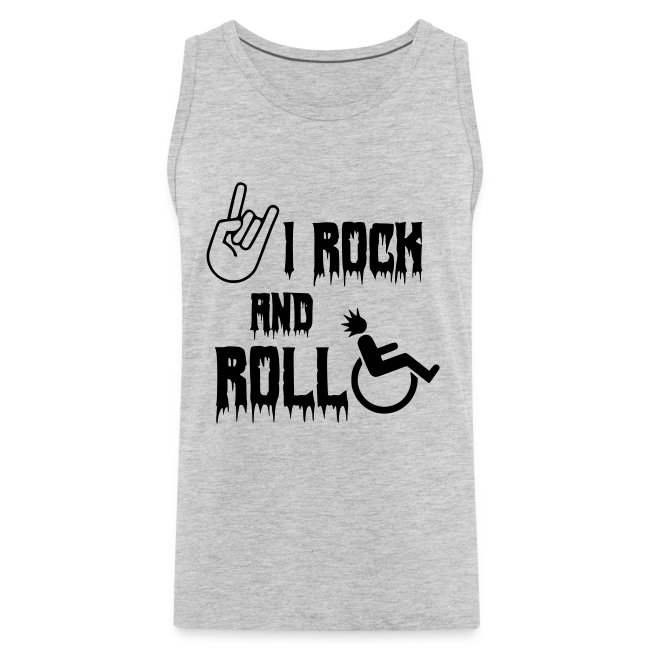 I rock and roll in my wheelchair. Roller, music *