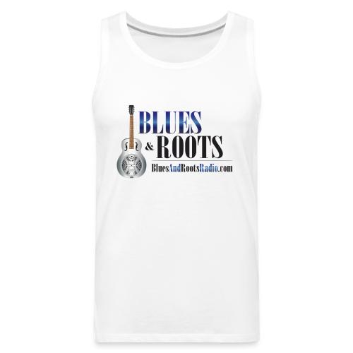 Blues & Roots Radio Logo - Men's Premium Tank