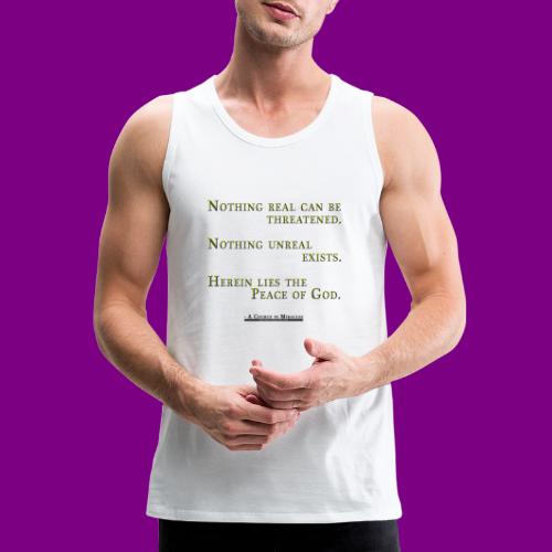 Peace of God - A Course in Miracles - Men's Premium Tank