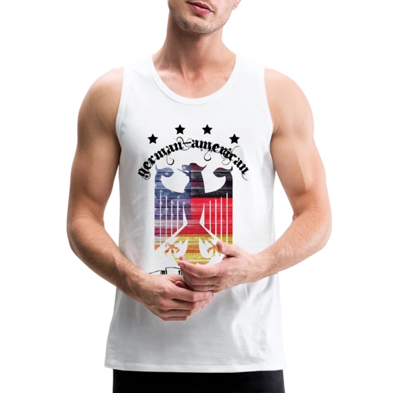 German American Heritage - Men's Premium Tank