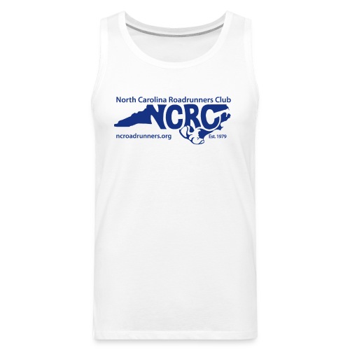 NCRC Blue Logo3 - Men's Premium Tank