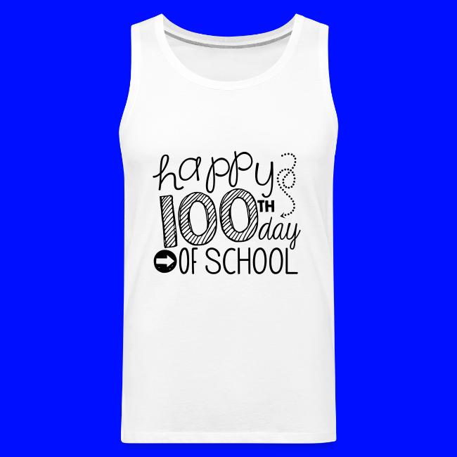 Happy 100th Day of School Arrows Teacher T-shirt