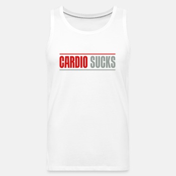 Cardio sucks - Tank Top for men