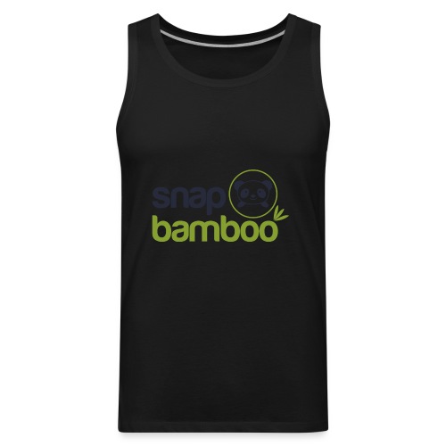 Snap Bamboo Square Logo Branded - Men's Premium Tank