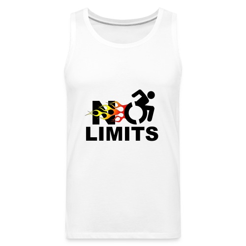 No limits for this wheelchair user * - Men's Premium Tank