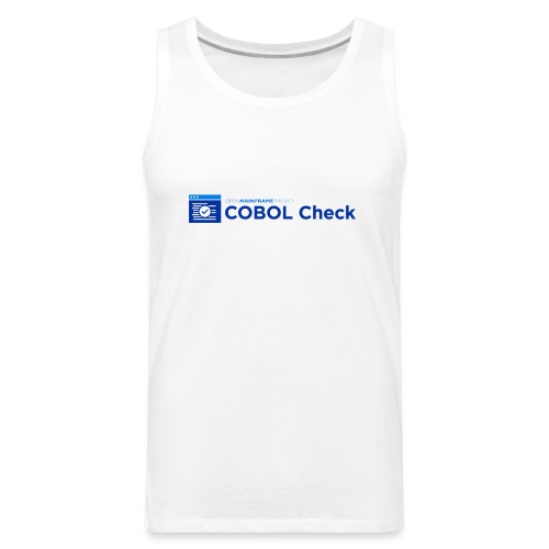 COBOL Check - Men's Premium Tank